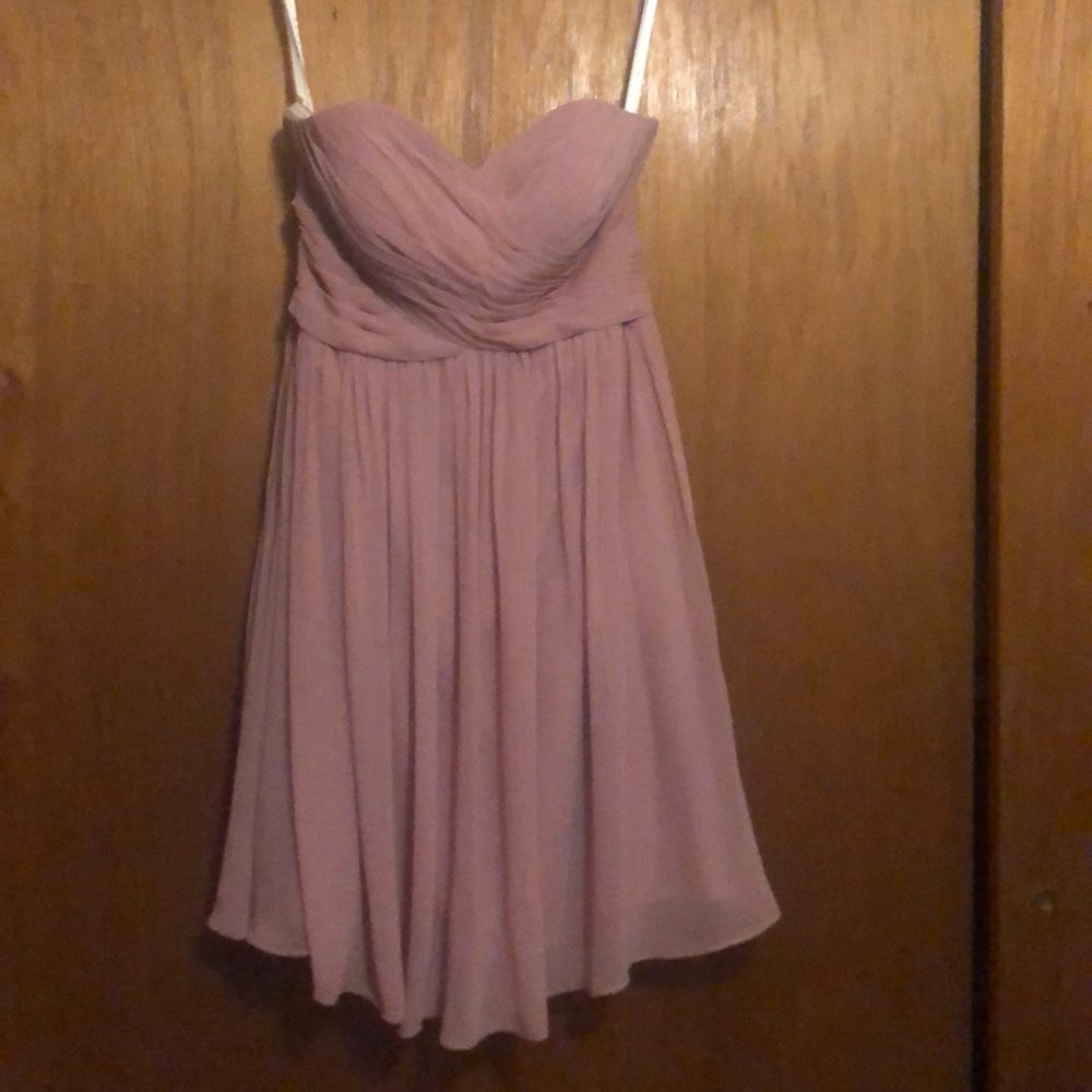 Dusty Rose Azazie Dress